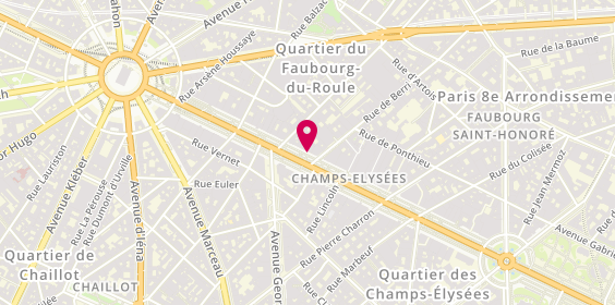 Plan de Goldmarket, 102 Avenue Champs Elysées, 75008 Paris