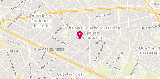 Plan de A - A - Amick - Ajean Mick, 100-102 Rue la Boétie, 75008 Paris