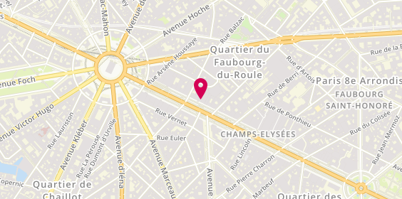 Plan de Panerai, 120 avenue des Champs-Élysées, 75008 Paris