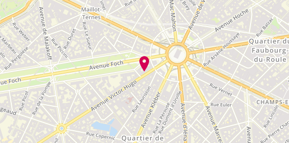 Plan de Capet Joaillier, 10 avenue Victor Hugo, 75116 Paris