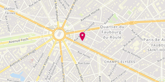 Plan de Swarovski, 146 avenue des Champs-Élysées, 75008 Paris