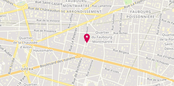 Plan de Jip, 2 Rue Rossini, 75009 Paris