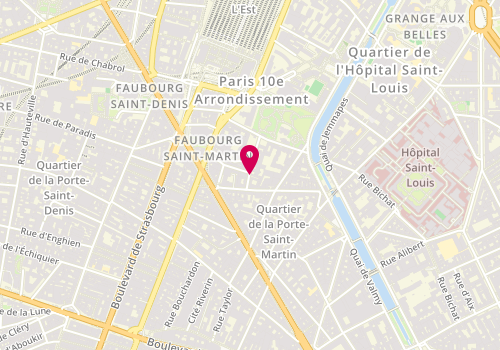 Plan de Satellite-Paris, 29 Pass Dubail, 75010 Paris