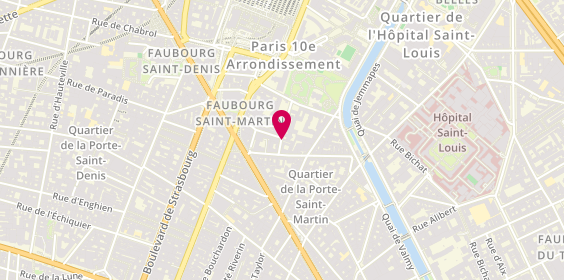 Plan de Satellite-Paris, 29 Pass Dubail, 75010 Paris