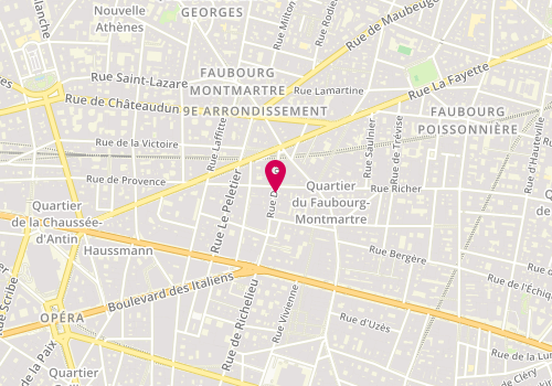 Plan de Pbj, 22 Rue Drouot, 75009 Paris