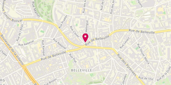 Plan de Montgolfière, 97 Rue de Belleville, 75019 Paris