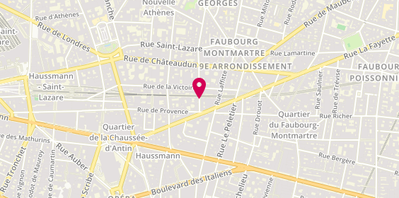 Plan de Cartier Joaillerie International, 10 Rue Saint Georges, 75009 Paris