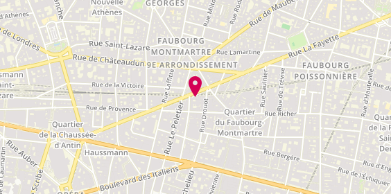 Plan de Atelier Saint Honoré, 46 Rue la Fayette, 75009 Paris