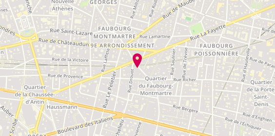 Plan de Comptoir d'Achats, 47 Rue du Faubourg Montmartre, 75009 Paris