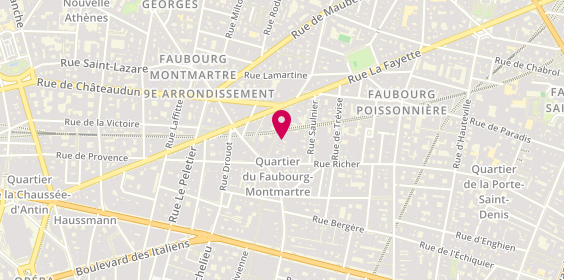 Plan de L.B Gemmes, 14 Rue Cadet, 75009 Paris