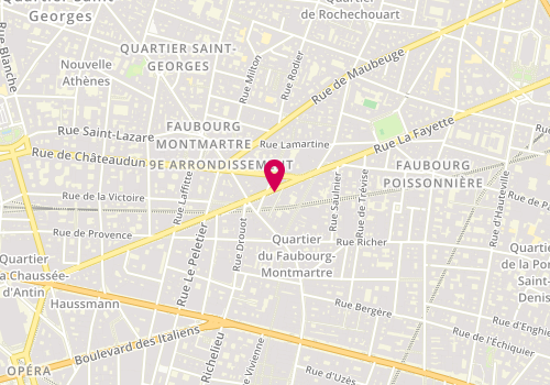 Plan de Atelier Platinor, 56 Rue la Fayette, 75009 Paris