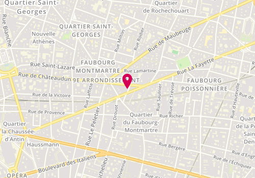 Plan de Atelier Septime, 9 Rue Buffault, 75009 Paris