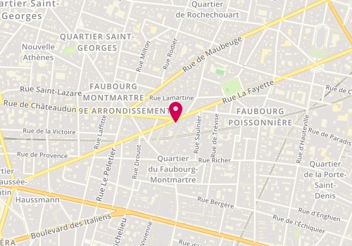 Plan de TOUGES Marie-Helene, 62 Rue la Fayette, 75009 Paris