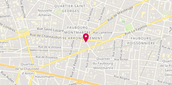 Plan de Clemel Atelier, 55 Rue du Faubourg Montmartre, 75009 Paris
