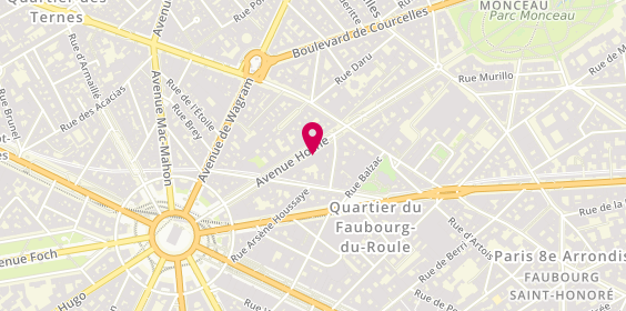 Plan de Mauboussin, 37 avenue Hoche, 75008 Paris