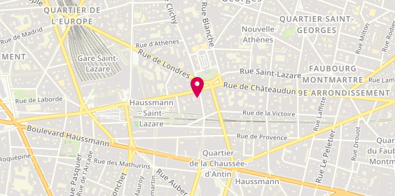 Plan de Galerie du Diamant, 33 Rue de Mogador, 75009 Paris