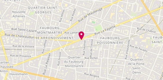 Plan de La Môme Bijou, 68 Rue la Fayette, 75009 Paris