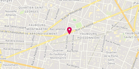 Plan de Réparation montres Horlogerie l'Eden d'Audrey, 27 Rue Bleue, 75009 Paris