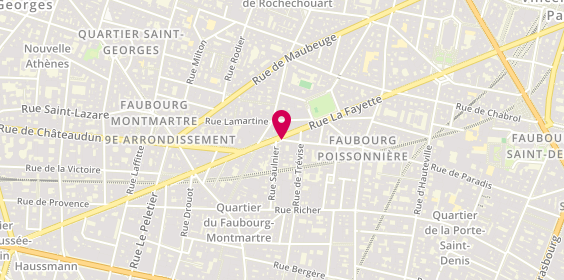 Plan de CZR Paris, 29 Rue Bleue, 75009 Paris