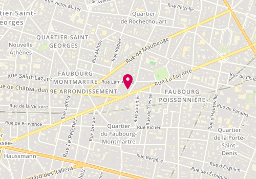 Plan de Studio Dg, 17 Rue Cadet, 75009 Paris