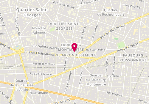 Plan de Stephane Pere, 61 Rue Faubourg Montmartre, 75009 Paris