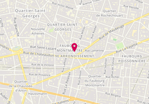 Plan de Pampilles, 68 Rue du Faubourg Montmartre, 75009 Paris