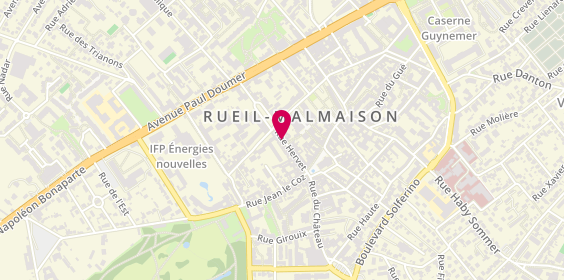 Plan de Anne l'Or, 6 Rue Hervet, 92500 Rueil-Malmaison