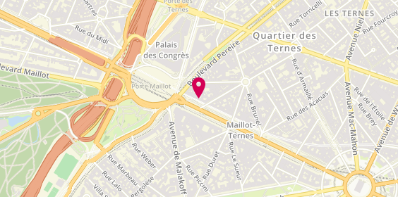 Plan de Horlogerie Maillot, 70 avenue de la Grande Armée, 75017 Paris