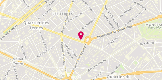 Plan de Aristocrazy Ternes, 2 avenue des Ternes, 75017 Paris