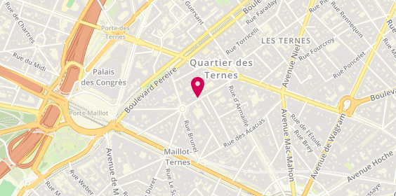 Plan de Les Alliances du Bonheur, 20 Rue Saint-Ferdinand, 75017 Paris