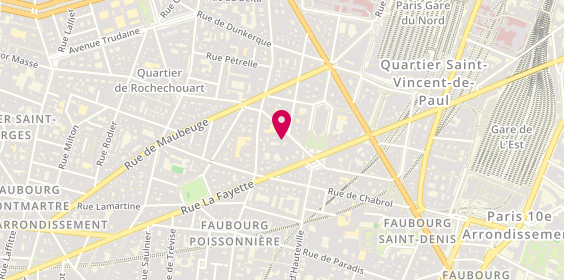 Plan de Cambour, 9 Rue d'Abbeville, 75010 Paris