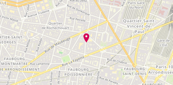 Plan de Atelier Koe, 104 Rue du Faubourg Poissonnière, 75010 Paris