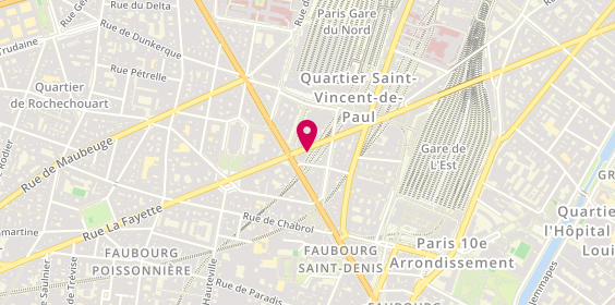 Plan de Dubai Gold House Paris, 140 Rue la Fayette, 75010 Paris