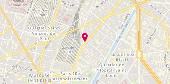 Plan de Bijouterie Saint Martin, 185 Rue du Faubourg Saint-Martin, 75010 Paris