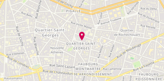Plan de Bertille Blondon, 14 Rue Clauzel, 75009 Paris