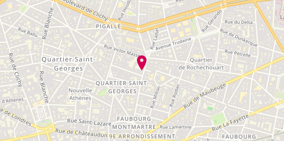 Plan de Orphee, 41 rue des Martyrs, 75009 Paris