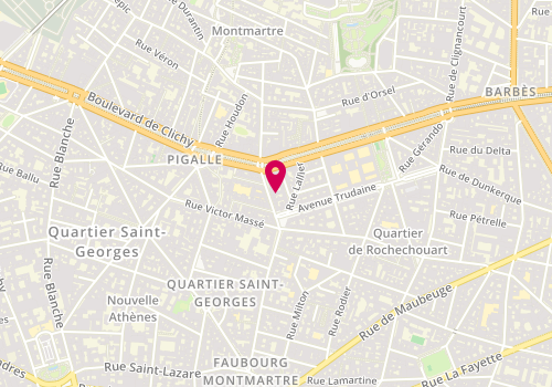 Plan de ROYNEL Sandrine, 7 Rue Viollet-Le-Duc, 75009 Paris