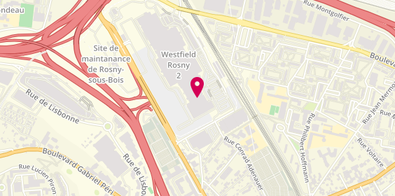 Plan de Swarovski, 2 avenue du Général de Gaulle, 93117 Rosny-sous-Bois