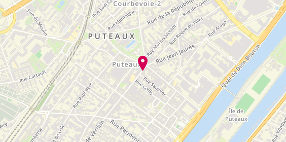 Plan de Julien Dorcel, 103 Rue Jean Jaurès, 92800 Puteaux