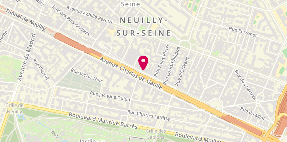 Plan de Joalric, 94 avenue Charles de Gaulle, 92200 Neuilly-sur-Seine