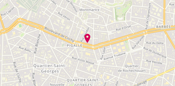 Plan de Victor Souvenirs, 8 Boulevard de Clichy, 75018 Paris