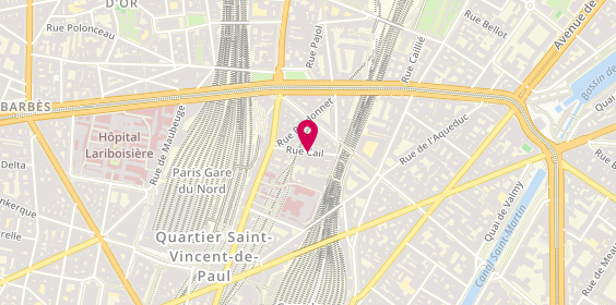 Plan de S.P Raju, 13 Rue Cail, 75010 Paris