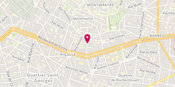 Plan de Bôneur, 82 rue des Martyrs, 75018 Paris