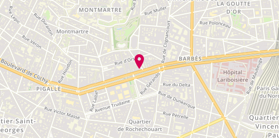 Plan de Reve d'Or, 58 Boulevard Rochechouart, 75018 Paris