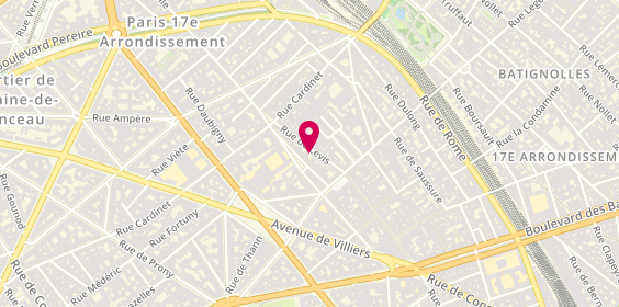 Plan de Duhault Jean-Claude, 73 rue de Lévis, 75017 Paris