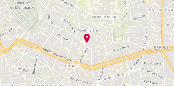 Plan de Telle Mère Telle Fille, 28 Rue Yvonne le Tac, 75018 Paris