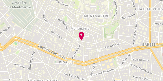 Plan de Atelier de Famille, 24 Rue Yvonne le Tac, 75018 Paris