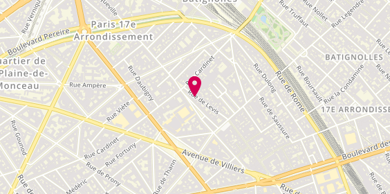 Plan de Sinara, 85 rue de Lévis, 75017 Paris