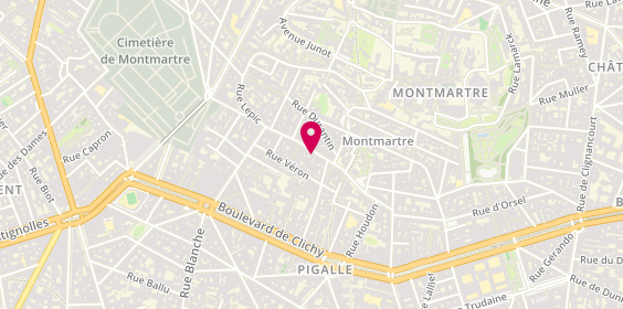 Plan de Gudule Sa, 41 Rue des Abbesses, 75018 Paris