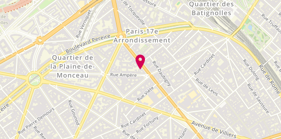Plan de Luxury Designer Joaillier, 157 Boulevard Malesherbes, 75017 Paris